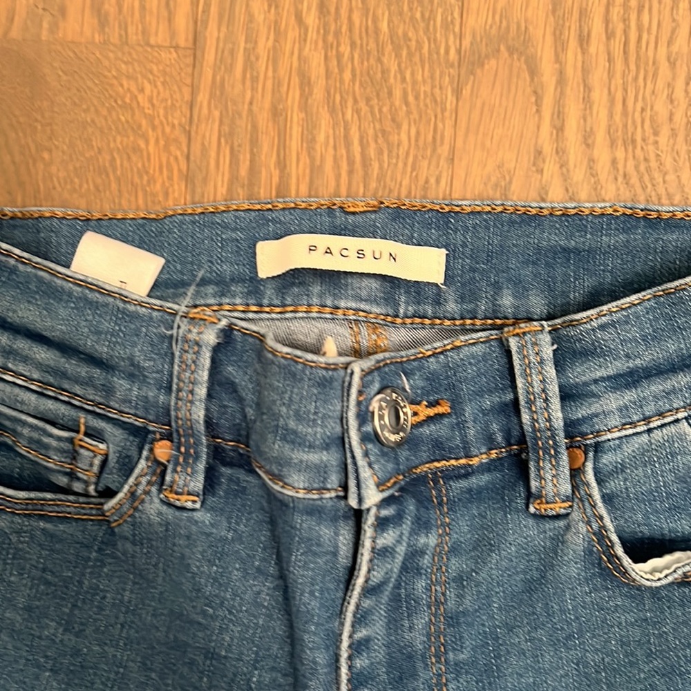 PacSun Distressed High Rise Jeggings - Picture 3 of 6